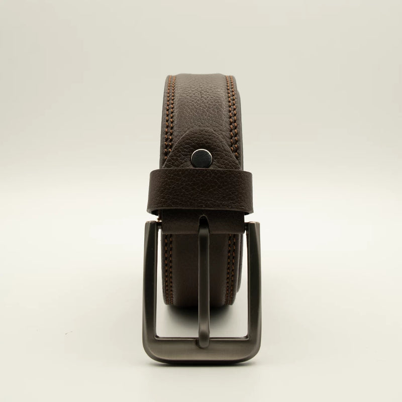 Men’s Brown Leather Belt Full Grain Cow Hide Leather